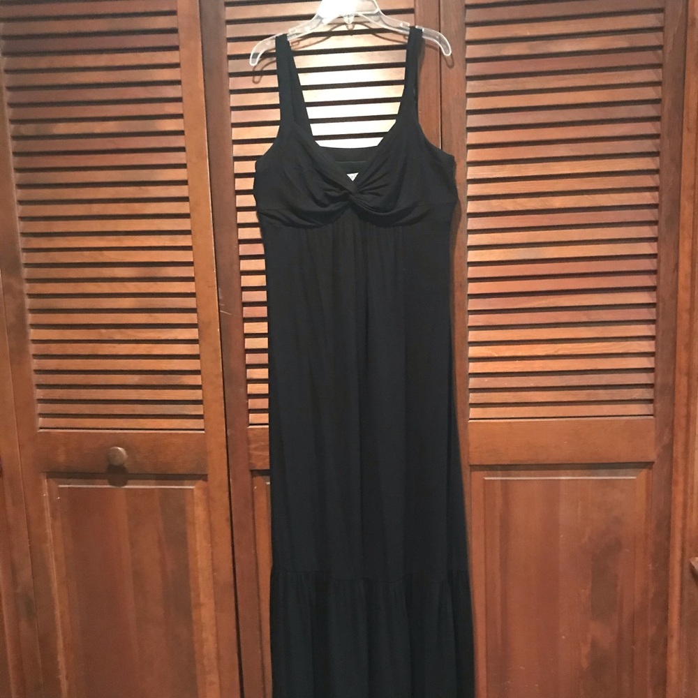 White House Black Market Black Maxi Dress